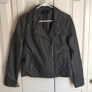 Faux Leather Jacket
